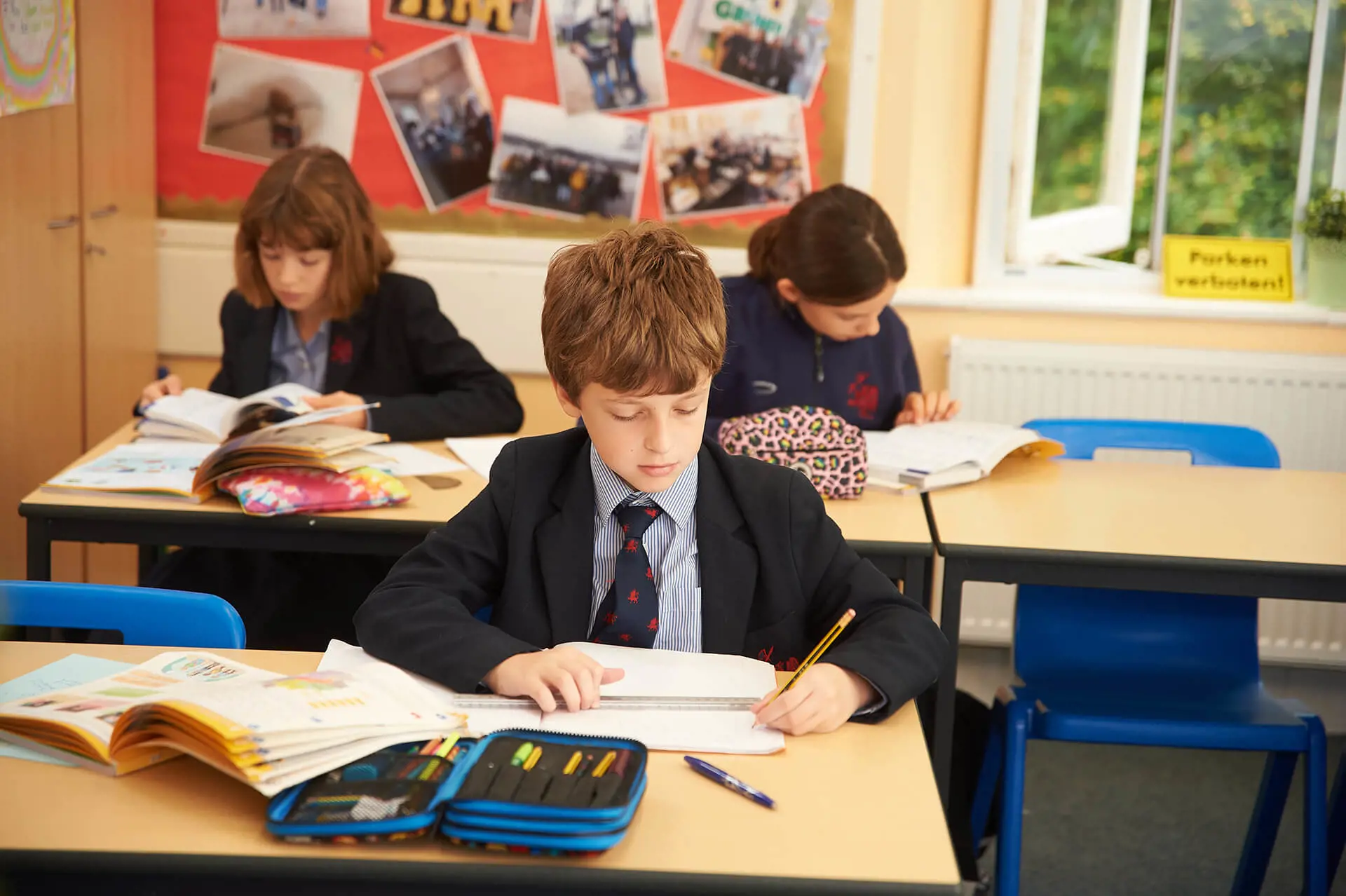 Rendcomb College pupil