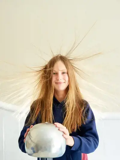 Rendcomb College student in science class